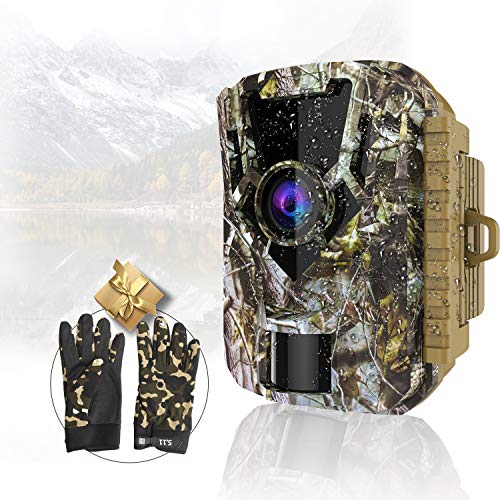 Mini cámara de Vida Silvestre con visión Nocturna, Colorway 1080P 16MP Full HD Trail Game Camera con Sensor de Movimiento Cámara de Caza al Aire Libre a Prueba de Agua con 3 sensores Infrarrojos Mini cámara de Vida Silvestre con visión Nocturna, Colorway 1080P 16MP Full HD Trail Game Camera con Sensor de Movimiento Cámara de Caza al Aire Libre a Prueba de Agua con 3 sensores Infrarrojos