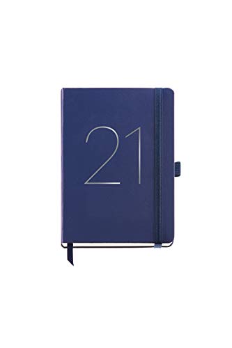 MIQUELRIUS - Agenda 2021 Chester - Español, Semana Vista, Tamaño 122 x 168 mm (SV), Papel 70g, Cubierta Símil Piel, Color Azul MIQUELRIUS - Agenda 2021 Chester - Español, Semana Vista, Tamaño 122 x 168 mm (SV), Papel 70g, Cubierta Símil Piel, Color Azul