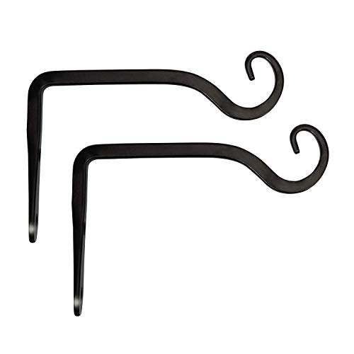 Mkouo 2 Pcs Plantas Colgantes Soporte Faroles de Pared Gancho Straight Bird Feeder Percha, 15cm Mkouo 2 Pcs Plantas Colgantes Soporte Faroles de Pared Gancho Straight Bird Feeder Percha, 15cm