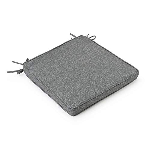 Montse Interiors, S.L. Cojín Silla Acolchado desenfundable 40x40 + Relleno (Oxford Gris) Montse Interiors, S.L. Cojín Silla Acolchado desenfundable 40x40 + Relleno (Oxford Gris)