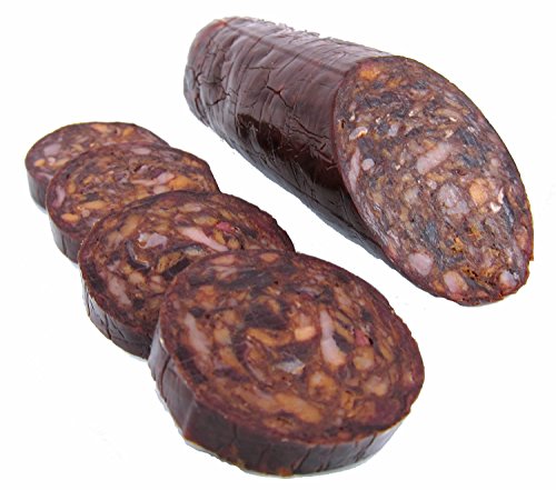 MORCILLA IBÉRICA, EMBUTIDO CURADO DE ELABAORACION TRADICIONAL CON CARNE Y GRASA DE CERDO IBERICO (400-450GR)