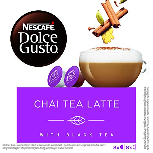 NESCAFÉ Dolce Gusto Chai Tea Latte | Cápsulas de Té - 16 cápsulas de café