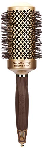 Olivia Garden Ceramic y Ion Nano Thermic Thermal Brush 54 Cepillo - 100 gr