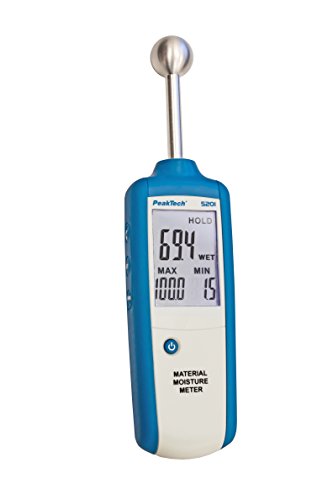 PeakTech 5201 – Indicador de humedad, mampostería, profundidad de medición: 20 - 40 mm