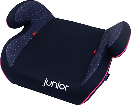 Petex Elevador de coche Max 112, grupo ECE 2-3, niños de 3,5-12 años|15-36 kg, negro/rosa Petex Elevador de coche Max 112, grupo ECE 2-3, niños de 3,5-12 años|15-36 kg, negro/rosa