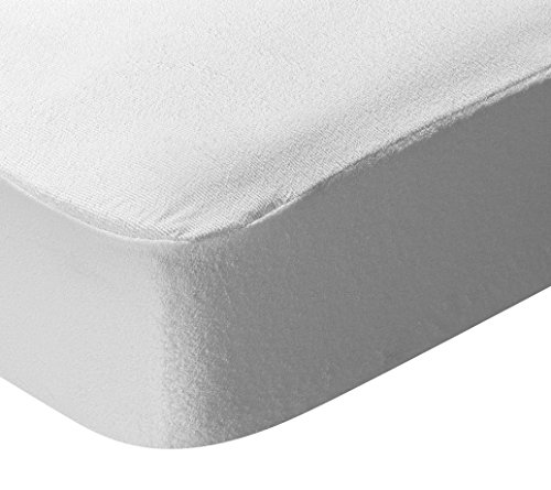 Pikolin Home - Protector de colchón de rizo, antialérgico (antiácaros, bacterias y moho), impermeable, 160x190/200cm-Cama 160 (Todas las medidas)
