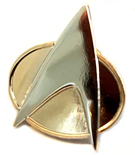 Pin de Metal Chapado en Oro TNG Star Trek Next Generation Communicator (25 mm)