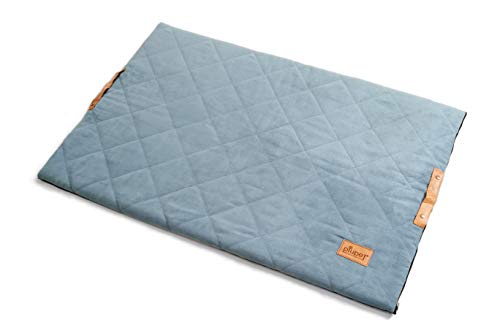 PiuPet® Cama para Perros de 70 x 100 cm - Colchon perro - Cama perro grande gris - viscoelastica - lavables PiuPet® Cama para Perros de 70 x 100 cm - Colchon perro - Cama perro grande gris - viscoelastica - lavables