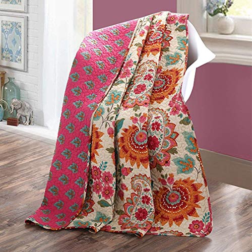 Qucover Colcha Cama de Algod¨®n (150_x_200_cm, Colcha)