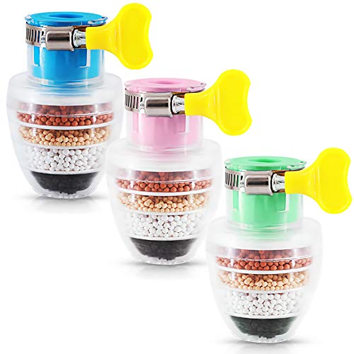 QWEPU 3PCS Grifo de Agua de carbón Activado, Cartucho de Filtro purificador, Grifo de Agua purificada Baño Cocina Grifo Filtro de Cabeza Ahorro de Agua Accesorios de Cocina saludables Filtro QWEPU 3PCS Grifo de Agua de carbón Activado, Cartucho de Filtro purificador, Grifo de Agua purificada Baño Cocina Grifo Filtro de Cabeza Ahorro de Agua Accesorios de Cocina saludables Filtro