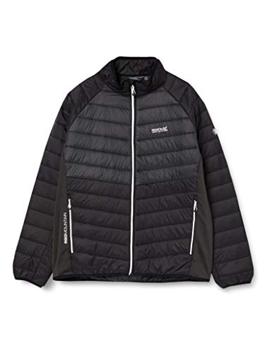 Regatta Halton IV Chaqueta acolchada ligera, lana de alpaca, tejido elástico y con forro antibacteriano Baffled/Quilted Jackets, Hombre, Black/Ash, M Regatta Halton IV Chaqueta acolchada ligera, lana de alpaca, tejido elástico y con forro antibacteriano Baffled/Quilted Jackets, Hombre, Black/Ash, M