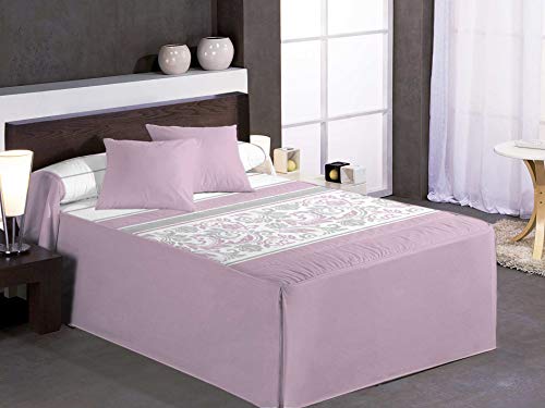 Reig Martí Colcha EDREDÓN Rosa Cama 90 cm Fanion