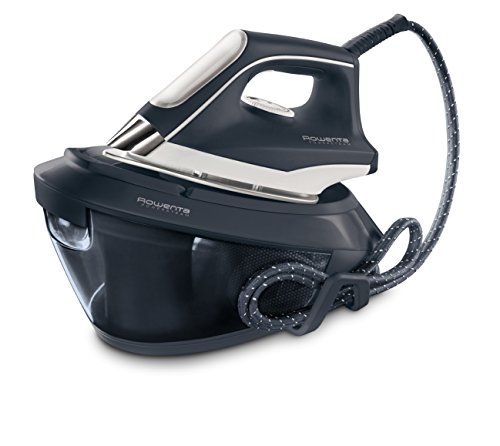 Rowenta VR8220F0 Powersteam - Centro planchado 6,5 bares de presión de agua autonomía ilimitada, golpe de vapor 350 g/min, vapor continuo 120 g/min, autoapagado, cartucho antical, rápido calentamiento