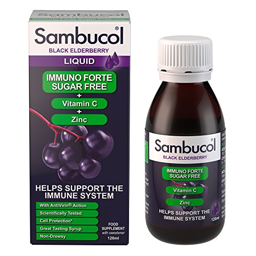 Sambucol Immuno Forte Sugar Free - 120 ml Sambucol Immuno Forte Sugar Free - 120 ml