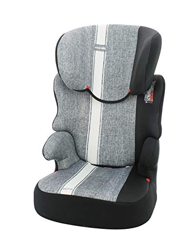 Silla de coche elevador BEFIX grupo 2/3 (15-36kg) - 4 estrellas ADAC - - Linea Nania gris