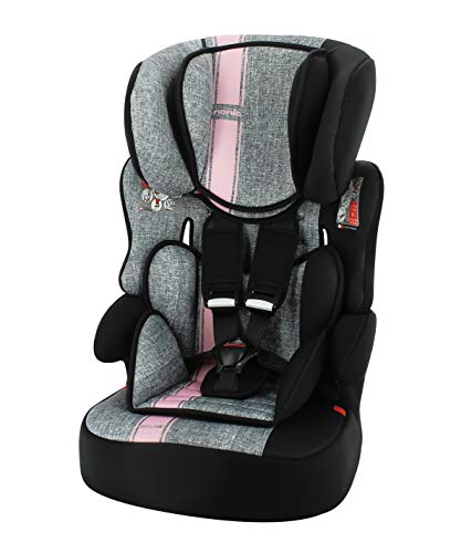 Silla de coche para Bebe BELINE grupo 1/2/3 (9-36kg), con proteccion lateral -Nania Linea pink Silla de coche para Bebe BELINE grupo 1/2/3 (9-36kg), con proteccion lateral -Nania Linea pink