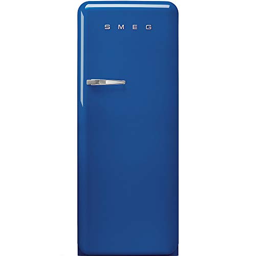 Smeg FAB28RBE3 - Nevera combi (Independiente, Azul, Derecho, 110°, Vidrio, 270 L)