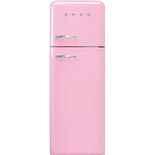 Smeg FAB30RPK3 nevera y congelador Independiente Rosa 294 L A+++ - Frigorífico (294 L, SN-T, 4 kg/24h, A+++, Compartimiento de zona fresca, Rosa)