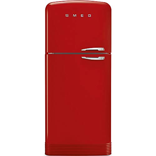 Smeg FAB50LRD nevera y congelador Independiente Rojo 440 L A++ - Frigorífico (440 L, N-T, 5,5 kg/24h, A++, Compartimiento de zona fresca, Rojo)