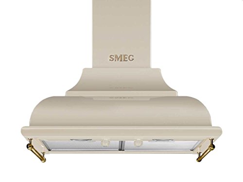 Smeg KC16POE De pared Oro 788m³/h A - Campana (788 m³/h, Canalizado, A, A, C, 70 dB)