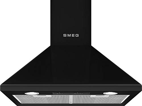 Smeg ksed65nee Campana Chimenea 60 cm B energía Negro