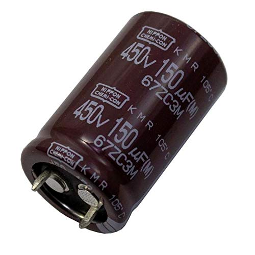 Snap-In Capacitor electrolítico Radial 150µF 450V 105°C EKMR451VSN151MP35S d22x35mm 150uF