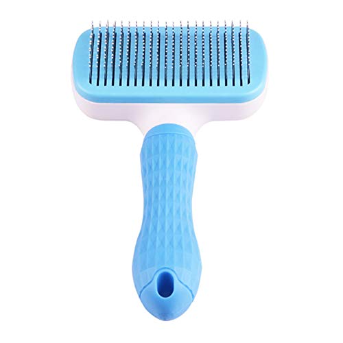 SUQ Pets Cepillo Perros y Gatos, Peine Recortador de Pelo para Perro Gato, Autolimpiante Cepillos de Aseo para Mascotas, Peine para Perros Gatos y Mascotas con Puntos de Goma SUQ Pets Cepillo Perros y Gatos, Peine Recortador de Pelo para Perro Gato, Autolimpiante Cepillos de Aseo para Mascotas, Peine para Perros Gatos y Mascotas con Puntos de Goma
