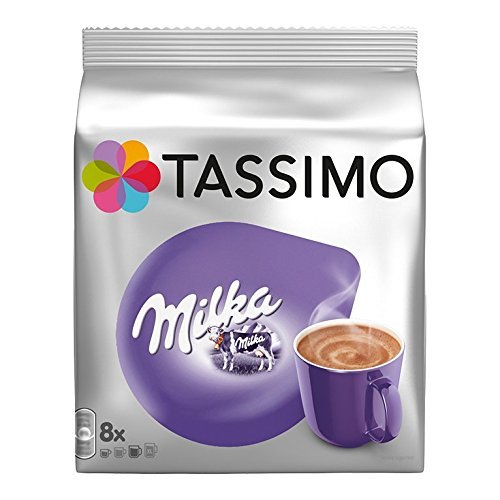 Tassimo Chocolate Milka - 8 tazas (16 cápsulas)