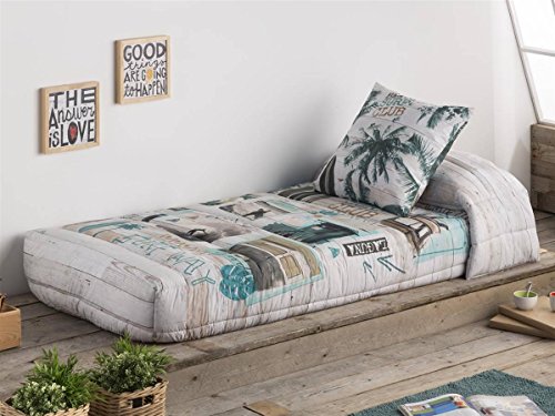 Tejidos JVR - Edredón Ajustable Surf Cama 105 Tejidos JVR - Edredón Ajustable Surf Cama 105