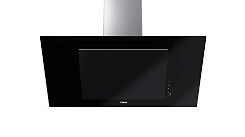 Teka | Campana decorativa vertical | Aspiración perimetral | Función Fresair | DVT 98660 TBS | Cristal negro | 90cm Teka | Campana decorativa vertical | Aspiración perimetral | Función Fresair | DVT 98660 TBS | Cristal negro | 90cm