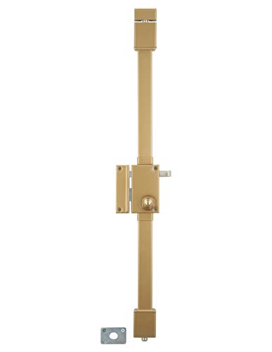 Thirard - Cerradura bronce CR Ø 23, 6 pernos de tiro 75 x 130 mm izquierda 4 llaves Thirard - Cerradura bronce CR Ø 23, 6 pernos de tiro 75 x 130 mm izquierda 4 llaves