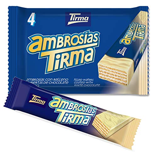 Tirma Ambrosía Chocolate Blanco (4 Unidades X 21,5 G) 86 g