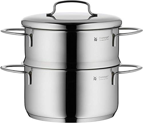 WMF Mini Olla con Interior de cocción al Vapor, Acero Inoxidable Pulido, 16 cm, 1,5 l WMF Mini Olla con Interior de cocción al Vapor, Acero Inoxidable Pulido, 16 cm, 1,5 l
