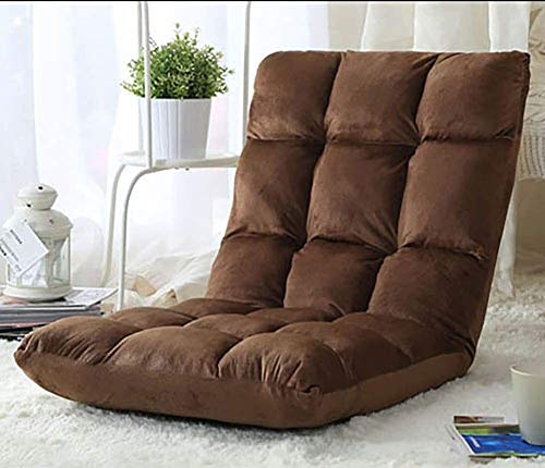 WYOY Silla de Piso, Silla de Piso Acolchada con Soporte Trasero, Silla Plegable del Piso, 5 ángulos Plegables, para la Ventana de la bahía de Piso Interior Leyendo el Juego (Color : I) WYOY Silla de Piso, Silla de Piso Acolchada con Soporte Trasero, Silla Plegable del Piso, 5 ángulos Plegables, para la Ventana de la bahía de Piso Interior Leyendo el Juego (Color : I)