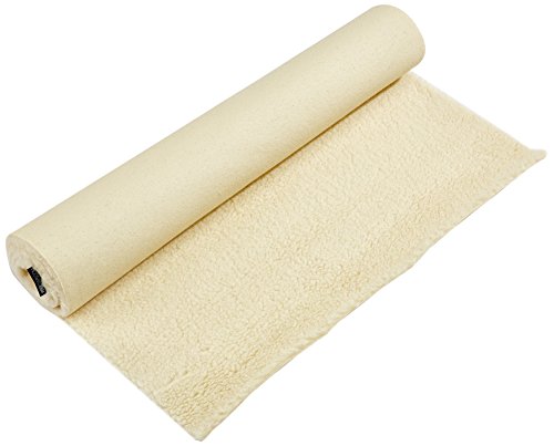 Yogistar - Esterilla de yoga (lana virgen), color beige 100 cm x 200 cm Talla:100 cm x 200 cm