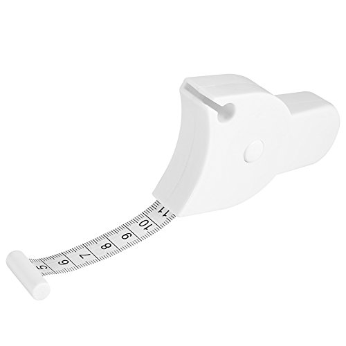 Yosoo Health Gear Cinta métrica Corporal de 150 cm/60 Pulgadas, Cinta métrica retráctil con botón pulsador para monitores de Peso Corporal y de Grasa Yosoo Health Gear Cinta métrica Corporal de 150 cm/60 Pulgadas, Cinta métrica retráctil con botón pulsador para monitores de Peso Corporal y de Grasa
