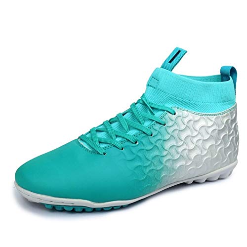 Zapatos de la parte superior de fútbol de los hombres, AG picos de gimnasia de competición zapatos de fútbol juvenil de rugby antideslizantes zapatos de entrenamiento de césped artificial de deportes Zapatos de la parte superior de fútbol de los hombres, AG picos de gimnasia de competición zapatos de fútbol juvenil de rugby antideslizantes zapatos de entrenamiento de césped artificial de deportes