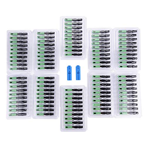 100PCS SC/APC Adaptador de conector de fibra óptica rápido rápido Adaptador de conexión de conector de fibra integrado rápido para FTTH etc 100PCS SC/APC Adaptador de conector de fibra óptica rápido rápido Adaptador de conexión de conector de fibra integrado rápido para FTTH etc