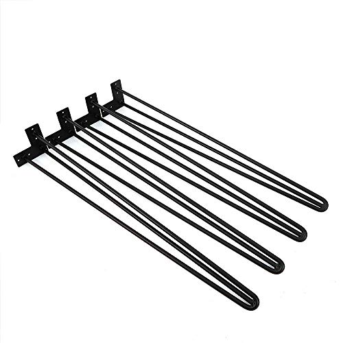 4 × 90cm Patas horquilla, patas de la mesa 3 varillas Conjunto de muebles banco de tabla del escritorio 4 × 90cm Patas horquilla, patas de la mesa 3 varillas Conjunto de muebles banco de tabla del escritorio