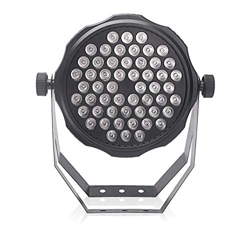 AABBC 54 LED Par RGB DMX 512 Luz de Escenario Master-Slave Modo de Control automático para DJ Disco Party Boda Música Live Show Club, etc.