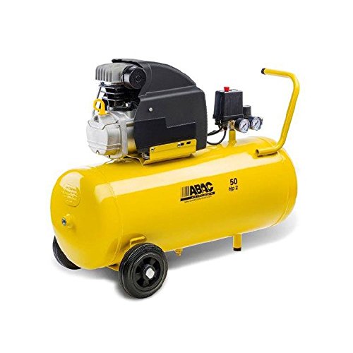 ABAC 9721314 Compressore Aria 50 lt Montecarlo B20 Baseline, amarillo