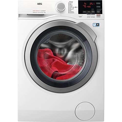 AEG L6FBG942P Lavadora de Libre Instalación, Carga Frontal, 9 Kg / 1400 rpm, Serie 6000, Motor Inverter, Programa ECO Timesave, Bloqueo de seguridad infantil, Panel de control Blanco, Blanco, A+++ AEG L6FBG942P Lavadora de Libre Instalación, Carga Frontal, 9 Kg / 1400 rpm, Serie 6000, Motor Inverter, Programa ECO Timesave, Bloqueo de seguridad infantil, Panel de control Blanco, Blanco, A+++