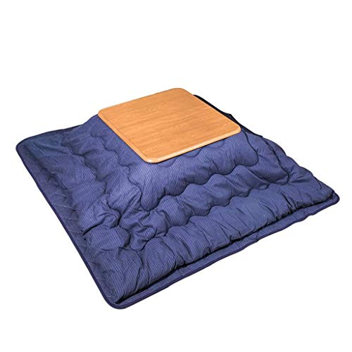 AILI Mesa de kotatsu Japonesa con Calentador y Mantilla de calefacción para el hogar Coffee kotatsu Mesa de Invierno calefacción de Horno Engrosado Conjunto