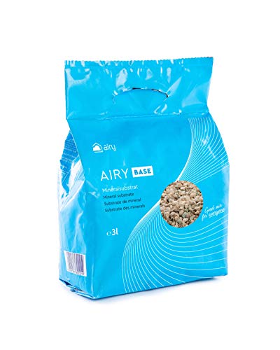 Airy Base - Sustrato Mineral Natural para Plantas sanas y prósperas - Se adecúa a la innovadora Maceta