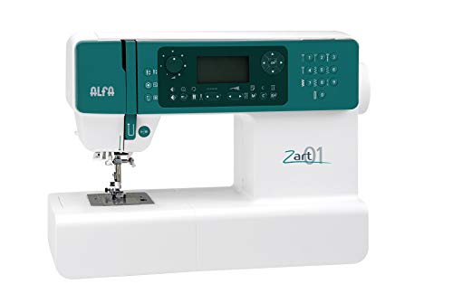 Alfa ZART01-Maquina de Coser electrónica, Blanco