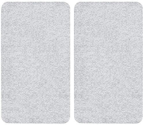 Allstar Placas cobertoras de vidrio universales transparente, juego de 2 piezas para cocinas de vidriocerámica, Vidrio endurecido, 30 x 0.8 x 52 cm, Transparente Allstar Placas cobertoras de vidrio universales transparente, juego de 2 piezas para cocinas de vidriocerámica, Vidrio endurecido, 30 x 0.8 x 52 cm, Transparente