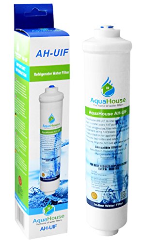 AquaHouse AH-UIF Filtro universal de agua para nevera compatible con Samsung LG Daewoo Rangemaster Beko Haier etc Nevera Congelador