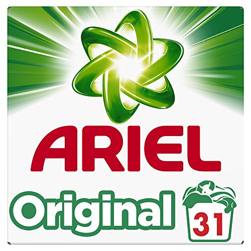 Ariel Detergente en Polvo para Lavadora, Original, 31 Lavados