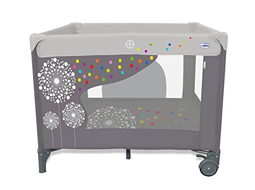 Asalvo 12487 - Parque cuadrado, diseño diente de león, color gris, 77 x 97 x 97 cm Asalvo 12487 - Parque cuadrado, diseño diente de león, color gris, 77 x 97 x 97 cm