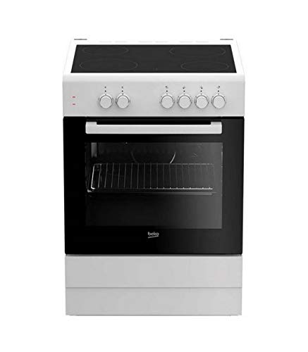 BEKO Conjunto de Horno y Vitroceramica FSS67000GW 71 L 60 cm Blanco (4 Zonas de coccion), Ceramic